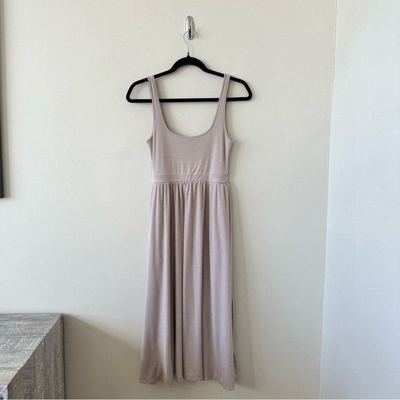 Aritzia-Wilfred Assonance Midi Stretch Dress (Size:XS) - Picture 3 of 9